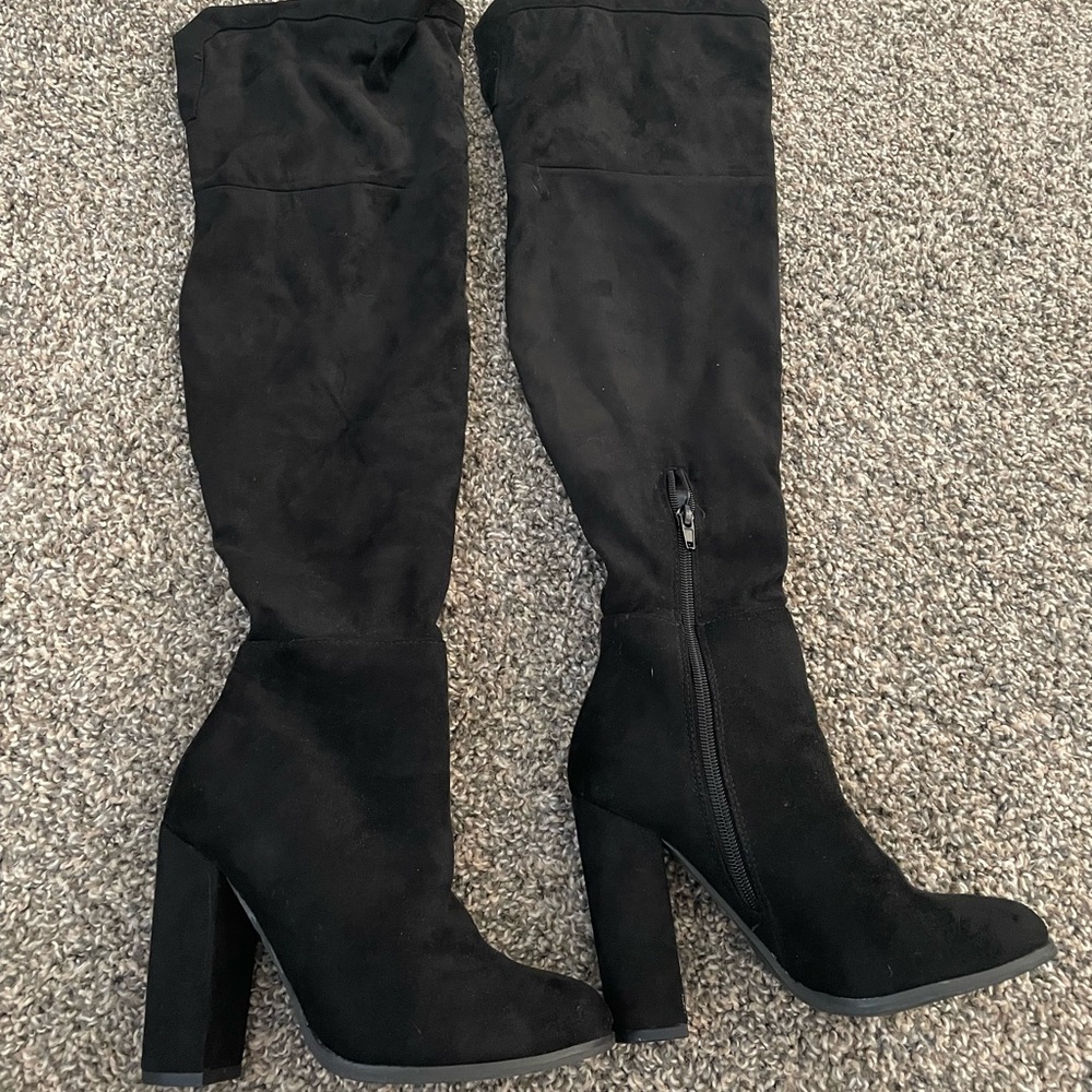 Knee high boots